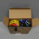 WORKPRO Bungee Cords Heavy Duty Outdoor - 8 PCS Bungee Cords with Hooks in a Storage Bag Includes 18", 24", 48", 60" Bungie Cord Bundle Assortment with Metal Hook, Bungee Straps