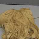 karlery Women 70s Feathered Wig Long Blonde Wave Disco Wig Vintage Costume Wig for Party Fashion Accessory