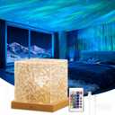 Northern Lights Projector, Aurora Light Projector with 16 Colors & Remote Control, Ocean Lamp Dimmable LED Room Lights for Party, Northern Night Light Home Decor Gift for Adults