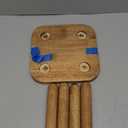 Youeon 9 Inch Small Wooden Step Stool, Non-Slip One Step Stool for Adults, Holds up to 300 Lbs, Portable & Sturdy, Footstool for Bedroom, Bathroom, Kitchen, Easy to Assemble