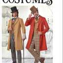 McCall's Men's Costume, Victorian Gentleman Sewing Pattern Kit, Code M8185, Sizes Small, Medium, Large, Multicolor