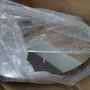 Movo Oval Medicine Cabinet with Mirror,18 inch x 26 inch Frameless Mirrored Medicine cabinets for Bathroom with Mirror,Surface Mounted Installation Only (Sliver)