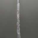 Frameless Shower Door Bottom Seal Shower Sweep with Drip Rail for 1/4" Glass, 36" Long, Vinyl, Clear