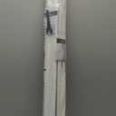 UNISHADES no Drill Cordless Roman Shades for Windows, 35" W 64" H - Light Filtering - Linen - White