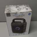 iLive Electronics ISB199B Wireless Tailgate Party Speaker, with LED Light Effects and Built-in Rechargeable Battery, Black