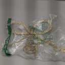 Christmas Decorations  Christmas Decor  Gold Glass Rhinestone Bow Tree Topper  Xmas Holiday Tree Top Decoration for Indoor Outdoor Home Room Party