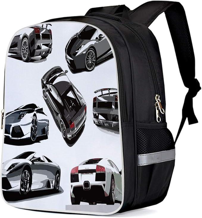 Elementary Student School Bags Travel Backpacks for Kids Boys Girls,  13 Inch