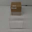 8 Inch One Piece Box Clear Acrylic Display with One Open Side No Lid Versatile One Piece Square Plexiglass Retail Product Riser or Merchandise Storage Bin No Assembly by Marketing Holders