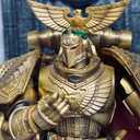 WH Parts Helmet Accessories IF - Rogal Dorn - PVC Soft Rubber Model Accessories Applicable to JOYTOY Products - Age 15 +