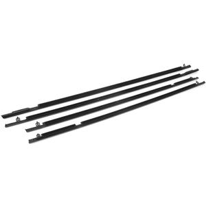 Window Seal Weather Stripping Moulding Trim Rubber Seal Belt Weatherstrip for Honda Civic 2006-2011 4-Door Sedan Replaces#72450-SNA-A01 72410-SNA-A01 72950-SNA-A01 72910-SNA-A01