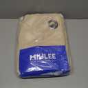 MIULEE Blackout Curtains for Bedroom Living Room Thermal Insulated Room Darkening Grommet Top Solid Light Blocking Drapery Set of 2 Window Panels 52 x 72 Inches Beige