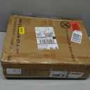 Furnulem 5-Tier Corner Shelf, Narrow Bookshelf with 2 Storage Drawers, 65.16" Tall Bookcase, Standing Shelf Organizer Unit for Living Room, Bedroom, Metal Frame, Wood Display Shelf(Black Oak)