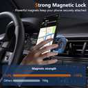 360°Spin Magnetic Stand for Samsung Galaxy Note20 Ultra Case Military Grade Shockproof Slim Protective Case for Samsung Note20 Ultra with Ring Kickstand, Black