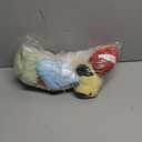 Muiteiur 6 Pcs Bird Stuffed Animals Set,6 Inch Soft Plush Toy, Stuffed Animal Bulk for Kids Boys Girls, Bird Lovers, Birthday Theme Decor