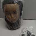 Hairingrid Mannequin Head 16" 100% Real Hair Hairdresser Cosmetology Mannequin Manikin Training Head Hair and Free Clamp Holder (16 Inch)