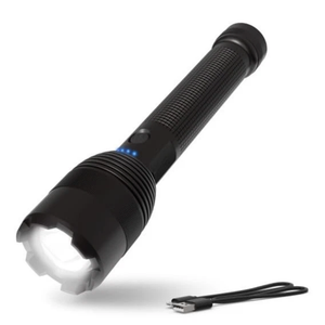 ENERGIZER 10000XT-R RECHARGEABLE LED TACTICAL FLASHLIGHT 10,000 LUMENS - BLACK