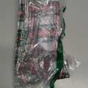 AQOTHES Pack of 2 Christmas Plaid Decorative Throw Pillow Covers Scottish Tartan Cushion Case for Farmhouse Home Holiday Decor Red and White, 24 x 24 Inches