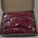 Extra Large Christmas Tree Topper Bows 15.7 x 47.2 Inches Giant Burgundy Christmas Velvet Decorative Bows with Long Streamers for Xmas Tree Wreath Party Holiday Farmhouse Home Decorations