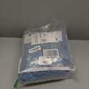 LA MEACK Couch Cushion Covers for Sectional Sofa L Shape Washable Separate Seat Chaise Couch Cover Stretch Sofa Slipcovers with 2 Pcs Pillowcases(3 Seater + 1 Chaise, Blue)