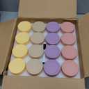 RowinsyDD 32-Pack Leakproof 4oz Glass Baby Food Jars With Lids - BPA Free, Freezer & Microwave Safe