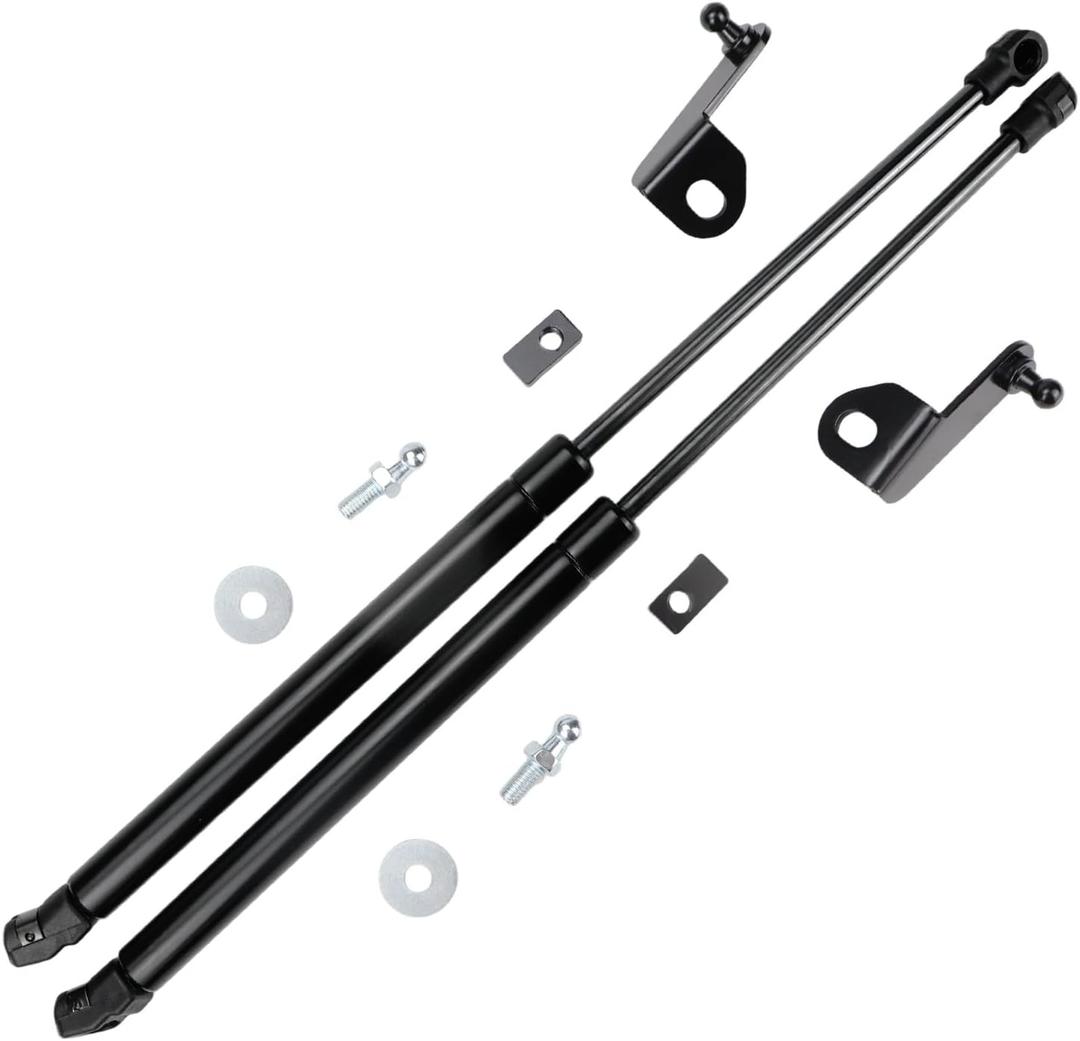 Front Hood Struts Lift Support No Drilling Gas Springs Shocks Compatible with 2021-2025 Ford Bronco Sport