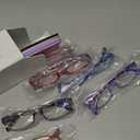 Gaoye 2.75 Reading Glasses for Women, 6 pack Fashion Readers for Women Spring Hinge Eye Glasses, Blue Light Reading Glasses (*C1 Mix Color)