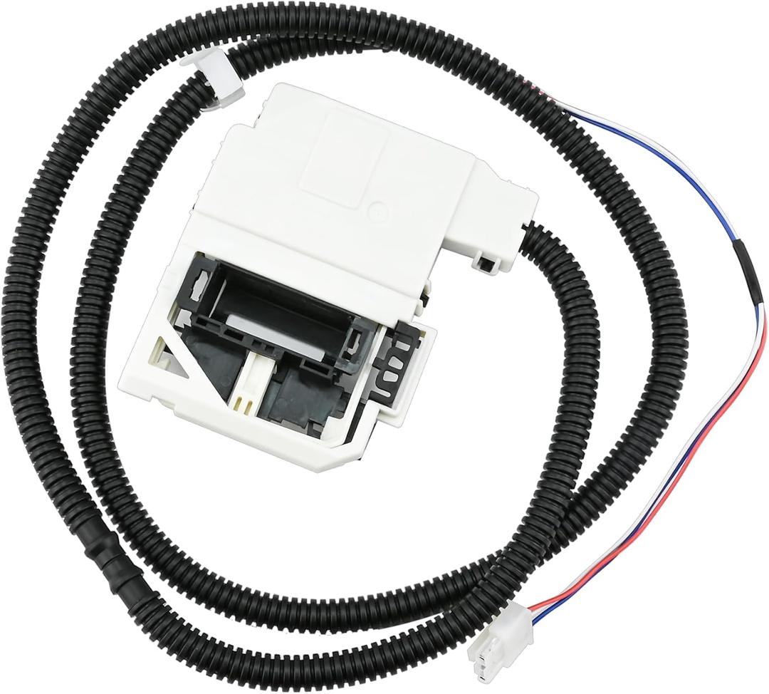 W11670519 AP7214714 W11368616 Washer Lid Lock, Washing Machine Lid Lock Latch Assembly (3 Wire) Compatible with Whirlpool & may-tag MVW4505MW0, MVW4505MW1, etc. Part Number: PD00085482,4981394, etc.