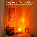 Northern Lights Ocean Wave Projector Light, Galaxy Light Projector, 16 Colors Gradual Rotating Flame Water Ripple Ambient Night Light Non-Wood for Bedroom, Room Decor, Kids Room (Plug-in)