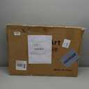 3D Textured Framed Abstract Wall Art, 3 Piece Modern Paintings Artwork for Walls, Black White Brown Geometric Sandstone Texture Pictures for Living Room Dining Room Bedroom Office Wall Decor 16x24 In