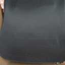 Alolo Drafting Chair,Big and Tall Office Chair with Footrest Ring,Ergonomic Chair for Counter Height and Standing Desk Comfy with Lumbar Support and Flip-up Armrests in Heavy Rolling Base,Black