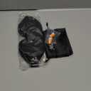 MZOO Luxury Sleep Mask for Back, Side Sleeper, Complete Light Blocking Sleeping Eye Mask Night Blindfold, 3D Zero Pressure & Spacious for Lash Extensions, Breathable Soft Eye Cover Flight Nap Travel (N-black (Silver Edge))