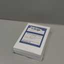 Extra Heavy Duty 140lb Cover Cardstock - 5" x 7" Bright White - 379gsm 18pt Thick Paper - Index, Flash & Post Card Stock (100 Pack)