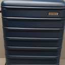 Samsonite Omni 2 Hardside Expandable Spinner Wheel Luggage, Checked Medium 24 in, Nova Teal