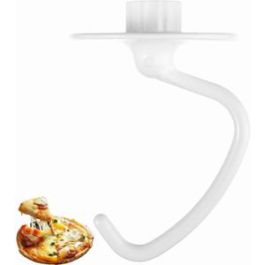 K45DH Coated Dough Hook for KitchenAid Mixer, Attachment for Kitchen Aid K45 K45SS KSM90 KSM150 Tilt-Head Stand Mixers, 4.5/5.0 Quart Bowel