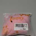 Sexy V Neck Slip Mesh Polka Dots Floral Lace Sheer Exotic Babydoll Lingerie Dress 2 Piece (Small, Pink)