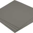 MECCANIXITY EVA Foam Sheets Light Grey 9.8 Inch x 9.8 Inch 3mm Thick Crafts Foam Sheets for Costumes, Arts and Crafts Projects Pack of 6