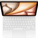 Apple Magic Keyboard: Keyboard and Case for iPad Air 11-inch (M2, M3, and M4) and iPad Air (4th and 5th Generation), US English White