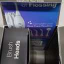 Aquasonic Black Series Ultra Whitening Toothbrush  ADA Accepted Electric Toothbrush- 8 Brush Heads & Travel Case  40,000 VPM Electric Motor & Wireless Charging - 4 Modes w Smart Timer (1 Count (Pack of 1))