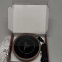 SWEETFULL Coffee Mug Warmer, 36W Electric Cup Warmer for Desk with 3-Temp Settings Advanced Temperature-Controlled Heating Coffee Gifts Accessories for Women Men Milk, Tea, Candle - Wood