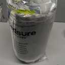 Bedsure GentleSoft Sherpa Fleece Blankets Queen Size for Bed - Thick and Warm Throw for Women and Men, Non-Heated, Soft Fuzzy Plush Queen Blanket for Winter, Grey, 90x90 Inches