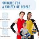 Volleyball Arm Sleeves Kids 5XS-2XL - Breathable Arm Sleeve Youth Men Women for Football Baseball Compression