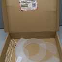 4FT Marquee Light Up Numbers - Cool White Lights Up Number 2 with Fixed Water Bag, Party Decoration Large Marquee Light Up Numbers can Be Used for Wedding Decoration, Birthday Party Deco