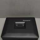 SentrySafe Black Money Saving Box with Cash Tray and Key Lock, Portable Safe Box with Carrying Handle, 0.21 Cubic Feet, 3.75 x 12 x 9.3 Inches, CB-12