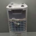 FLOWBREEZE Windowless Portable Air Conditioner, 15H Timer&120Oscillation, 3-IN-1 Portable AC Unit with Remote, 2Gal Tank, 3 Modes & Speeds, Ultra-Quiet 24" Ventless Swamp Cooler for HomeOffice, White