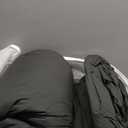 CozyLux Queen Comforter Set Dark Grey, 3 Pieces Solid Dark Gray Breathable Quilted Style Bedding Sets, Luxury Soft Microfiber Down Alternative Comforter for All Season (1 Comforter & 2 Pillowcases)