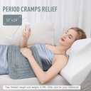 Heating Pad for Back Pain Relief & Cramps, KOT Heating Pads with Auto Shut Off Large, 6 Heat Settings Electric Heated Pad, Gifts for Women, Gifts for Men, 12" x 24" (Gray)