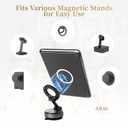 Magnetic Detachable Book Cover Case for 7" Kindle Paperwhite 12th Gen 2024 and Kindle Colorsoft Signature Edition, Slim PU Leather Case with Auto Wake/Sleep (Brown Magic)