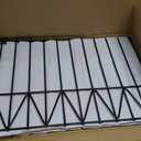 5 Pack 24" L x 15" H Animal Barrier Fence, Underground No Dig Fence Patented Product, 5.5mm Galvanized Stakes with 2 inch Spacing, Anti Digging for Dogs, Total 10Ft(L) X 15in(H) Black