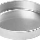Winco Heavy-Duty Round Aluminum Layer Cake Pan, 10" x 2"