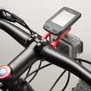 Panmout Extended Out-Front Mount, Bike Handlebar Mount for NiteRider Adapter, Sports Action Camera,Garmin Edge 25 130 200 500 510 520 800 810 820 1000 1030